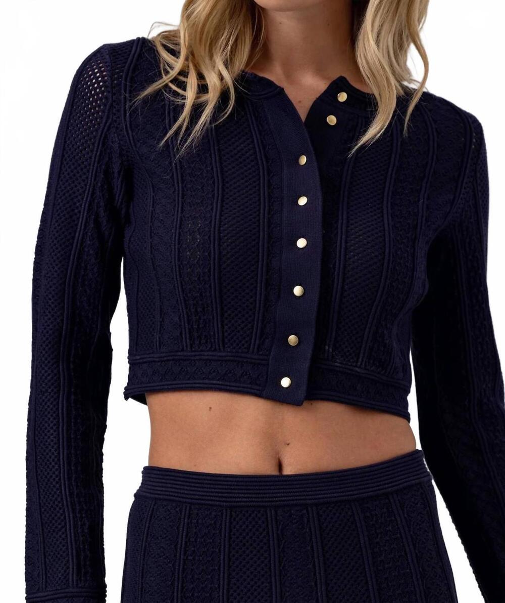 NEW SUNDAYS adrine cardigan in navy